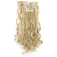 thumbnail image 1 of SHCKE 26" Straight Clip in Hair Extensions Fluffy and not Tangled 24" Wavy Curly Hair Extension Silky Full Head Clip in Hair Extension Synthetic Hair Pieces for Women, 1 of 5