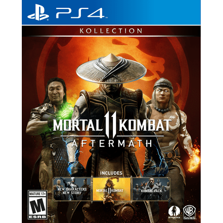 Mortal Kombat 11: Aftermath Kollection, Warner Home, PlayStation 4, (Best Fighting Games Ps4)