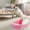Pink, variant on HomeDM Open Top Cat Litter Box Large Cat Potty Anti-Splash Open Air Kitty Litter Pan No Smell Cat Toilet for Kitten Frail Handicap Disabled Older Elderly Cats and Kitten,Easy to Clean