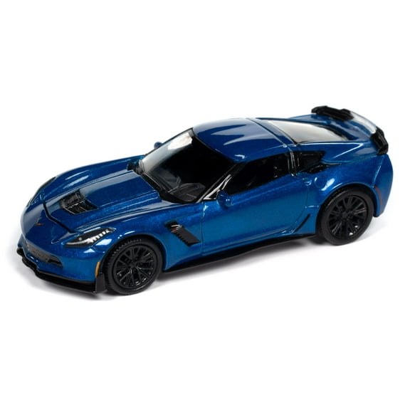 Auto World 1:64 Die Cast 2019 Chevrolet Corvette Z06 (Z07 Performance Package) Elkhart Lake Metallic 