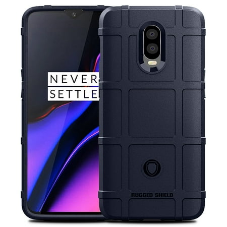 OnePlus 6T Case, Nakedcellphone Special Ops Tactical Armor Rugged Shield Cover [Anti-Fingerprint, Matte Textured] for T-Mobile OnePlus 6T Phone