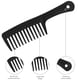thumbnail image 4 of Wide Tooth Comb Detangling Hair Brush Wide Comb Barber Comb Hairdressing Hair Styling Comb Heat Resistant Anti-static Comb, 4 of 5