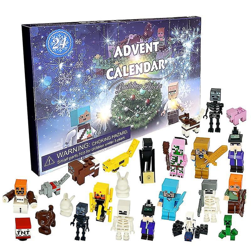 Minecraft minifigure 25 door toy minecraft advent calendar hotsell