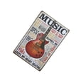 thumbnail image 2 of Cartel de metal vintage, placa, póster, arte, eslogan, música, decoraciones, cafetería, bar., 2 of 8