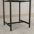 thumbnail image 5 of Barara King Bar Table and Chair Set, Bistro Set, Bar Table with 2 Bar Stools, 3 Pieces Bar Table Set with Backrest, Gray, 5 of 8