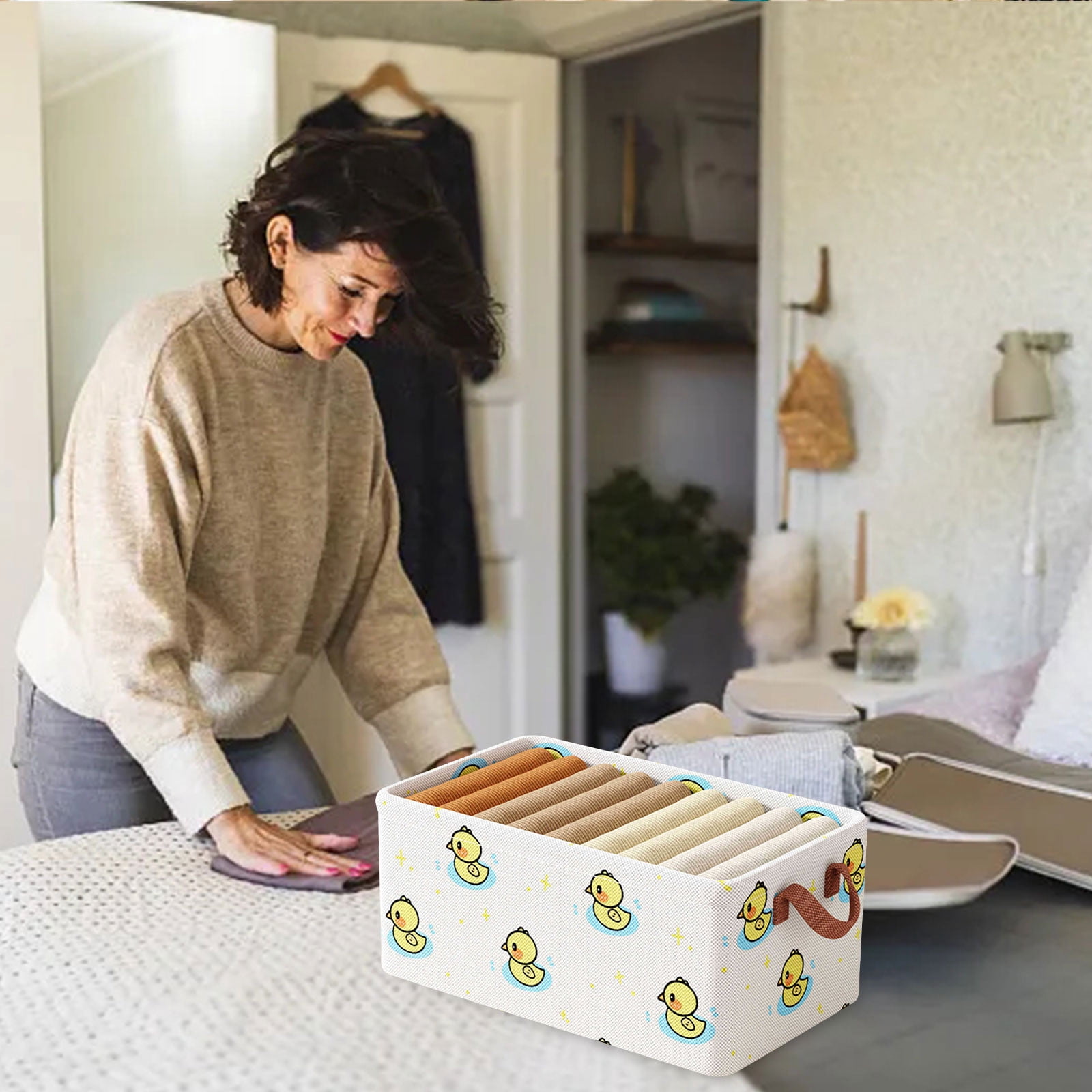 Sacs De Rangement Solides Et Réutilisables - 40x40x20cm - Parfaits Pour Vêtements, Déménagement, Voyage Et Organisation Maison