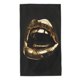 thumbnail image 1 of Balery Golden Lips Modern Sculpture Toalla de Microfibra Premium con Estampado – 27.5x16 pulgadas, Alta Absorción, Suave y Aterciopelada, Secado Rápido, 1 of 6