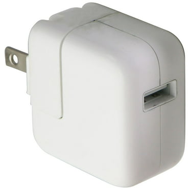 Pre-Owned Apple (12-Watt) 5.2V/2.4A Single USB Wall Charger Power Adapter - White (A2167) (Refurbished: Good)