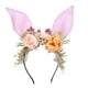 thumbnail image 1 of Diadema con Orejas de conejo perfecl Aro para el pelo Rosa Tamaño Orejas 7 cm x 18 cm Diadema 20 cm x 27 cm x 0,5 cm, 1 of 8