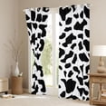 thumbnail image 3 of Homewish Cow Print Curtains Pack of 2 (42x84 Each) for Boys Girls,Black White Curtains Blackout,Farmhouse Animal Bedroom Curtains,Microfiber Bedroom Decor, 3 of 6