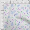 thumbnail image 1 of oneOone Cotton Cambric White Fabric Leaves & Flower Craft Projects Decor Fabric Printed By The Yard 56 Inch Wide, 1 of 4