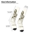thumbnail image 2 of Xecao Wild West Desert With Cowboy Print Compression Socks for Both Men And Women for Running, Travel, Flight, Nurse, 2 of 6