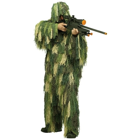 Adult Ghillie Suit Costume by FunWorld 131534 (Best Ghillie Suit For The Money)