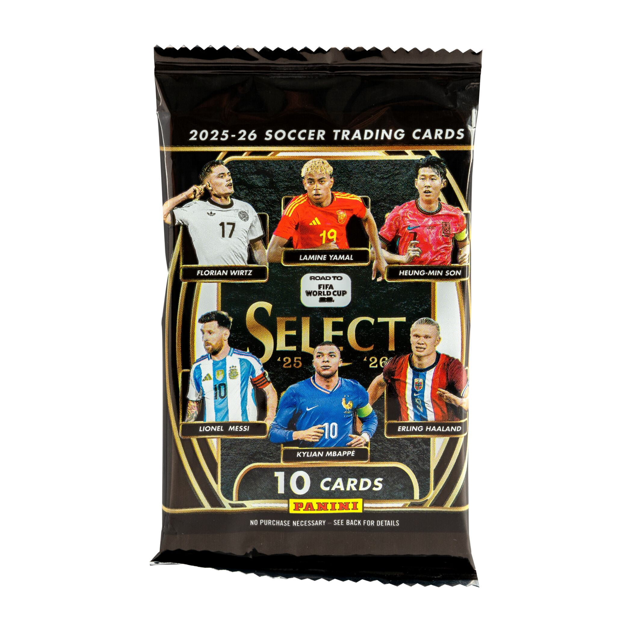 2025-26 Panini Select FIFA Road to the World Cup Trading Cards Mega Box