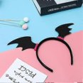 thumbnail image 5 of Bat Wings Headband, Cloth Hair Band Bat Dress Up Wings Headband Halloween Party Cosplay Costume, 5 of 5