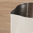 thumbnail image 6 of 304 Stainless Steel Milk Frothing Pitcher - Wood Grain Handle with Scale Markings, 6 of 7