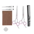 thumbnail image 5 of Hair Cutting Scissors Thinning Combs Duckbill Clip Barber Tool Set with Bag, 5 of 5