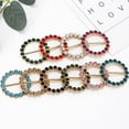 thumbnail image 2 of KAKOWELY 10Pcs Decorative Shirt Clips Multi-function Scarf Clips Delicate Scarf Fasteners (Mixed Color),1.57"X1.57"X0.12", 2 of 5