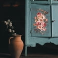 thumbnail image 4 of 3 piezas de calcomanías autoadhesivas para muebles con diseño de rosas vintage, 6x12 pulgadas, con texto y flores., 4 of 9