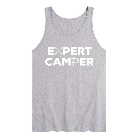 Instant Message - Camping - Expert Camper - Men's Jersey Tank Top