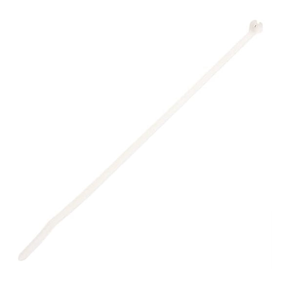 BT2S-M Cable Tie, Metal Barb, Standard, Nylon 6.6, 8.0-Inch Length, Natural (1,000-Pack)
