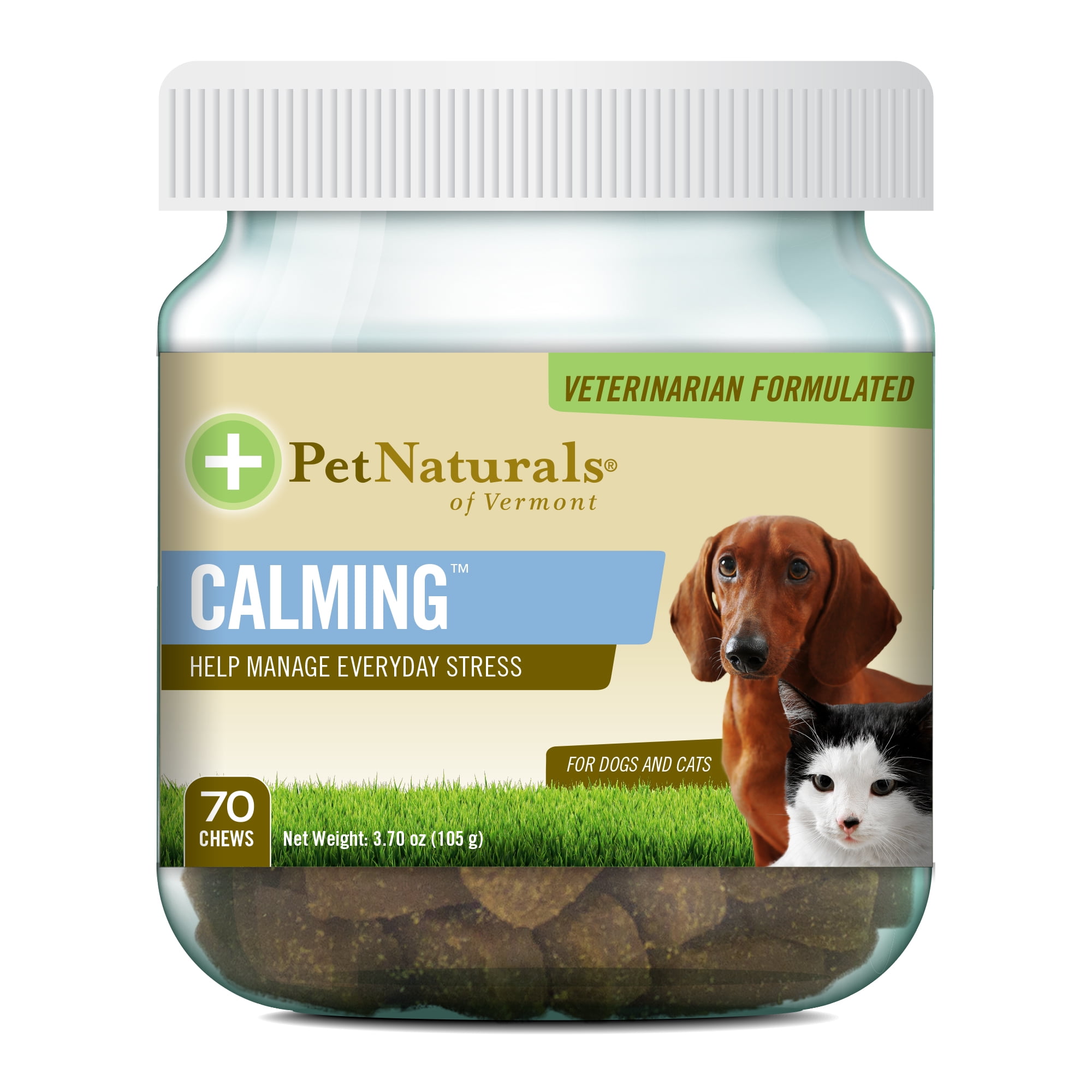 Pet Naturals of Vermont Calming for Dogs and Cats, Behavior Support