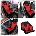 thumbnail image 2 of ILJNDTGBE 5 Seater Seat Cover Protective Cushion Complete Front And Rear Seat Back Seat Cover 3D Butterfly Pattern Car Seat Cushion Lumbar Raised Seat Cushions for Chairs Car Seat Lumbar Support, 2 of 8