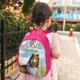 thumbnail image 5 of Lassie Mochila Escolar para Niños y Niñas, Mochila Infantil Ligera de Alta Calidad, Grande y Duradera ROSA, 5 of 6