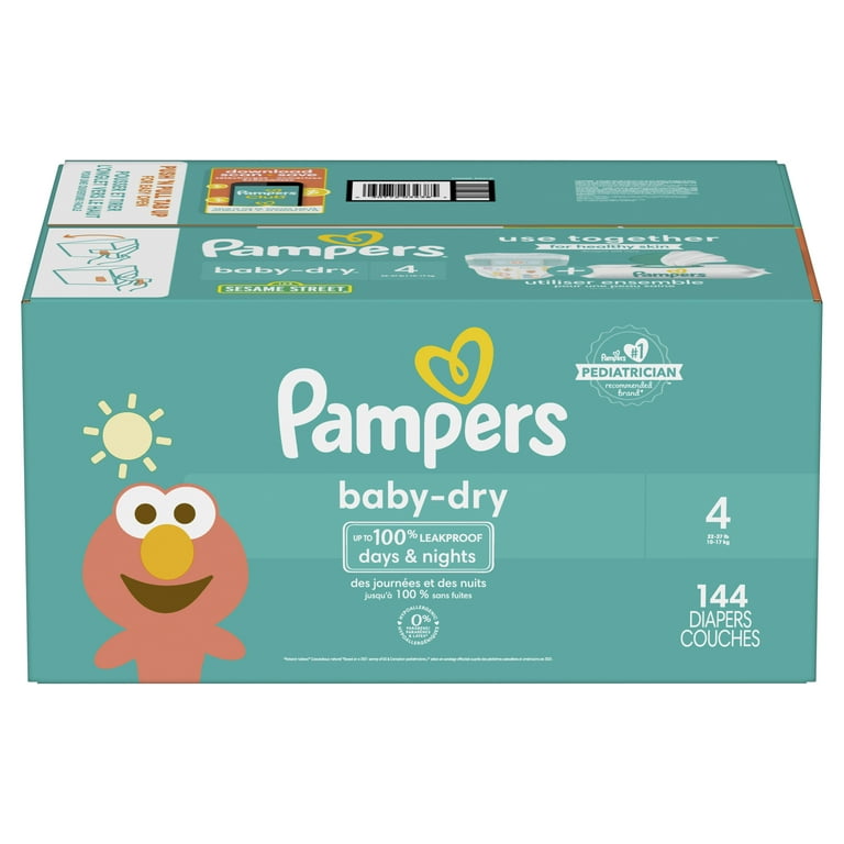 Pampers, Baby Dry Pants, Couche Culottes, Taille 4, Gigapack, 108 pc