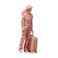 thumbnail image 4 of Figura de niña a escala 1:64, figura realista de resina que simula una maleta. Sin pintar, 4 of 9