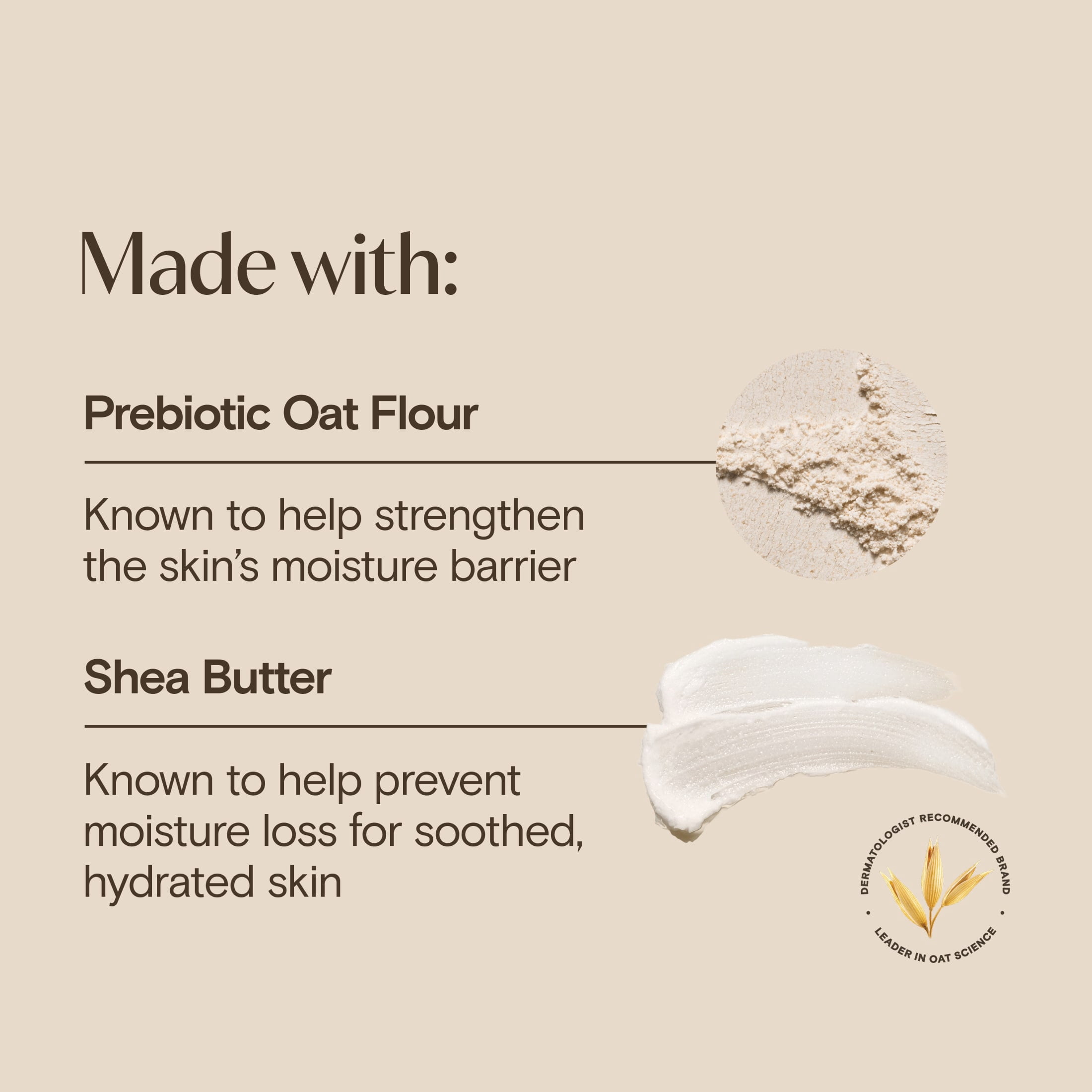 Aveeno Daily Moisturizing Cream for Face & Body, 7.5 oz