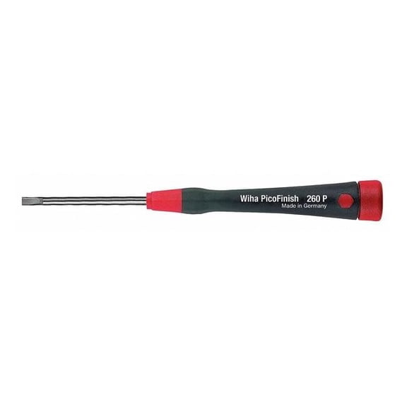 Wiha Precision Slotted Screwdriver 9/64 in Round 26074