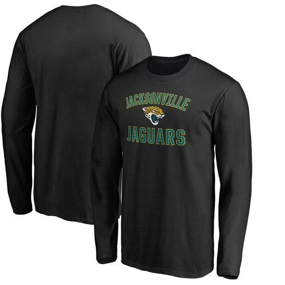 Men's Black Jacksonville Jaguars Victory Arch Long Sleeve T-Shirt