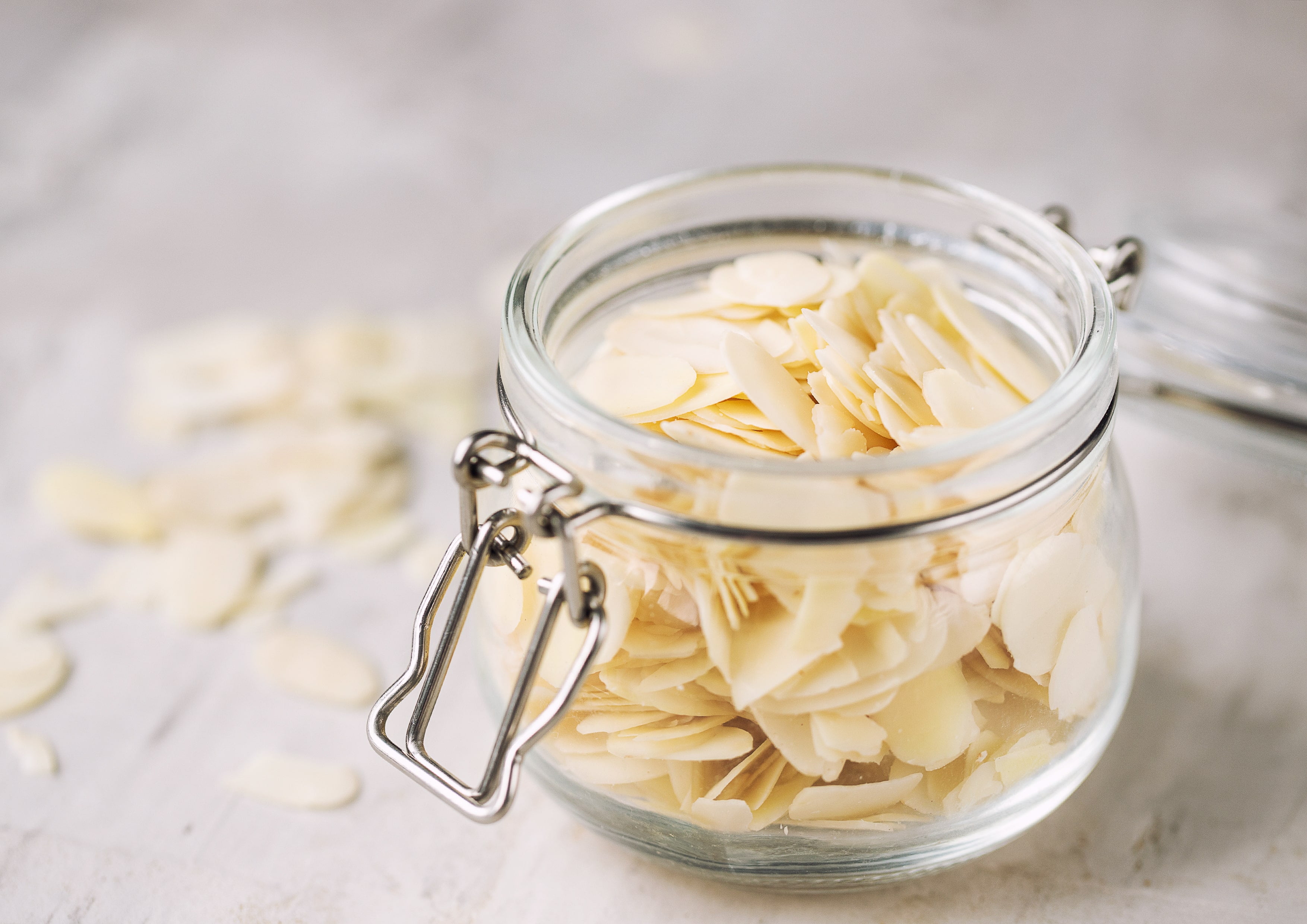 Organic Blanched Sliced Almonds, 12 Pounds — Non-GMO, Kosher, Vegan — by Food to Live