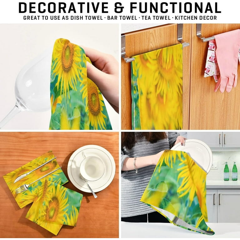 Walmart sunflower kitchen towels new arrivals