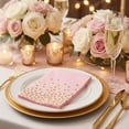 thumbnail image 4 of Pink Napkins - 100Pcs 6.5 Inch Pink Cocktail Napkins, Disposable Paper Party Dinner Napkins for Weddings Birthday Holiday Valentine's Day, 4 of 15