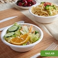 thumbnail image 4 of Bolos de papel Vplus de 12 onzas, 500 unidades, bagazo compostable desechable, 4 of 8