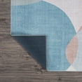 thumbnail image 4 of World Rug Gallery Contemporary Geometric Machine Washable 10'x14' Multi Area Rug, 4 of 9