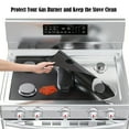 thumbnail image 7 of YuanShuo Gas Stove Burner Covers, Black, 2 Count, Cleaning Cloth Included, 7 of 7