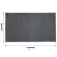 thumbnail image 5 of Arkwright Area Rug (26x45), Skid-Resistant Backing, Charcoal Grey, 5 of 5