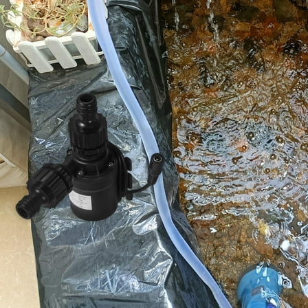 Hemoton Mini Submersible Pump DC12V Small Fountain Brushless Pump for Aquariums Fish Tank Tabletop Fountain Pond Fountain