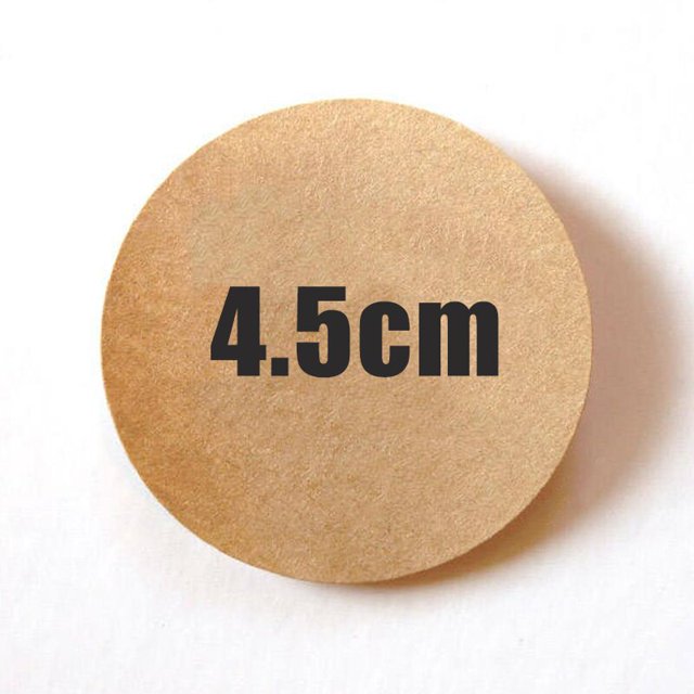 Etiqueta Adhesiva redonda de papel Kraft, texto personalizado, logotipo personalizado, boda, cumpleaños, Hplodays, embalaje hecho a mano