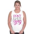 thumbnail image 3 of Don’t Give Up Breast Cancer Awareness Tank Top Tee Shirt Women Brisco Brands S, 3 of 6