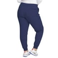 thumbnail image 3 of Cherokee Infinity Scrubs Pant For Women Mid Rise Jogger Plus Size CK080AT, 2XL Tall, Navy, 3 of 4