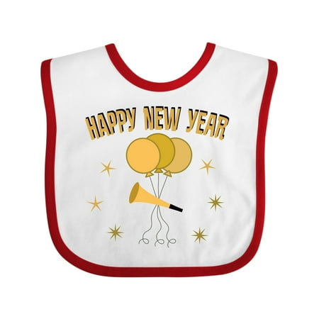 

Inktastic 2022 Happy New Year Party Gift Baby Boy or Baby Girl Bib