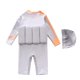 thumbnail image 4 of Odeerbi Traje de Baño de Flotación de Niños 6M-4Y Con Gorra de Baño de Una Sola Pieza de Flotabilidad Rash Guard Upf 50 + Traje de Flotación de Protección Solar, 4 of 5