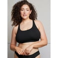 thumbnail image 4 of Leading Lady, The Serena, Racerback Sports Bra, Wireless, Full Coverage Unpadded Cups, Moisture Wicking Cotton, Light Support (Women's & Women's Plus), 4 of 7