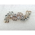 thumbnail image 2 of Faship Gorgeous Clear Crystal Floral Hair Barrette Clip, 2 of 4