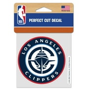 NBA Los Angeles Clippers Prime 4" x 4" Perfect Cut Decal
