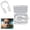 B, variant on Clearance! Lajdalh Swimming Nose Clip for Adults, Silicone Adjustable Nose Clip for Swimming Training, Waterproof Nose Plugs for Swimming and Snorkeling